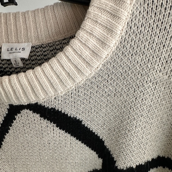 Le Lis knit sweater size small - Picture 5 of 5